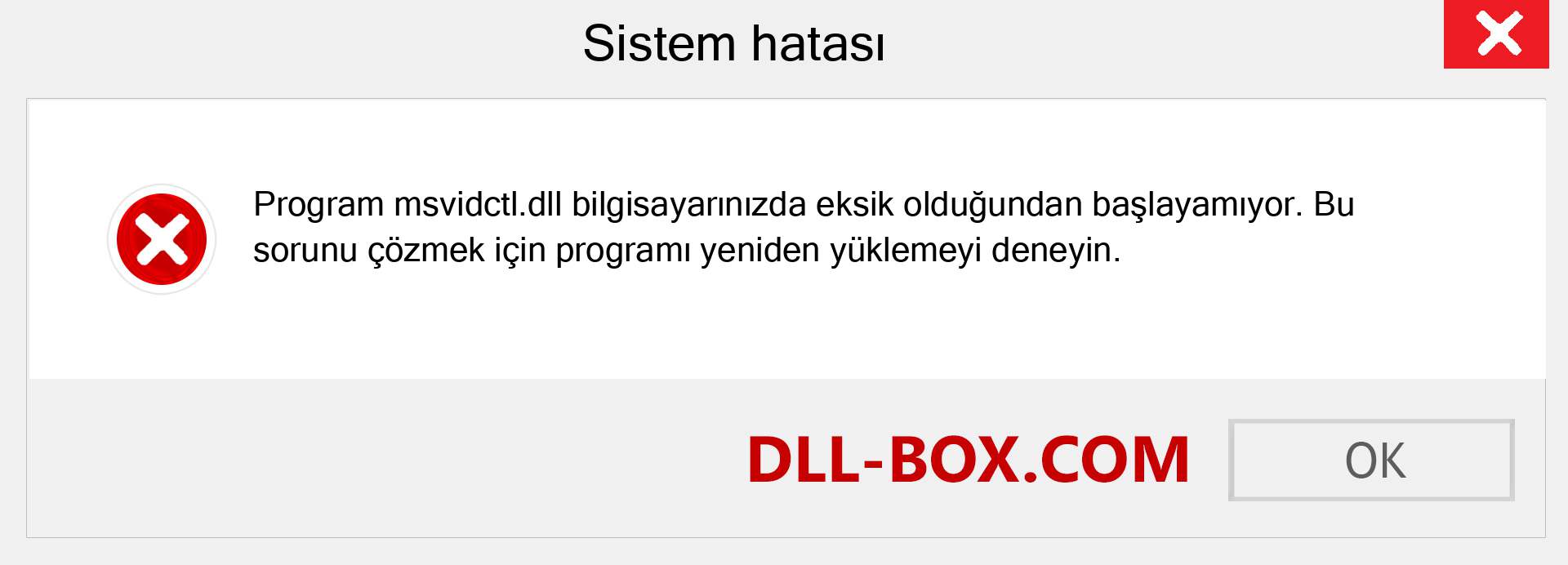 msvidctl.dll dosyası eksik mi? Windows 7, 8, 10 için İndirin - Windows'ta msvidctl dll Eksik Hatasını Düzeltin, fotoğraflar, resimler